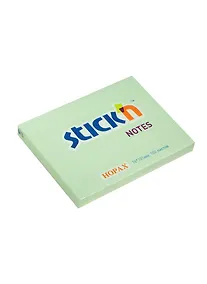 Купить Блок бумаги 76*101 самоклеящийся зеленый 100л, HOPAX — Фото №1