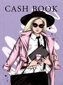 Купить Записная книжка А6 96л "Cash-book 1" интегр.переплет, мат.ламинация, выб.УФ-лак — Фото №1
