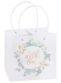 Купить Пакет А5 22*21,5*10 "Цветочный венок" жен., пластик, ассорти — Фото №1