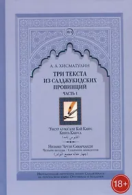 Купить Три текста из салджукидских провинций. Часть 1 — Фото №1