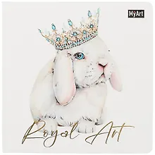 Купить Скетчбук 200*200 40л "Кролик" белый офсет, 160г/м2, тв.обложка — Фото №1