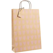 Купить Пакет А3 46*33*10 "Розовые сердца" жен. — Фото №1