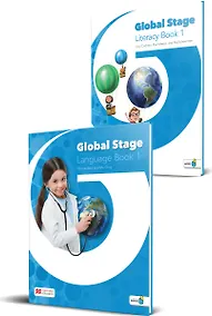 Купить Global Stage 1. Literacy Book 1 and Language Book 1 with Navio App (комплект из 2 книг) — Фото №1
