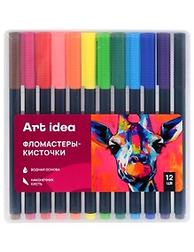 Купить Фломастеры Art idea, 12 цветов — Фото №1