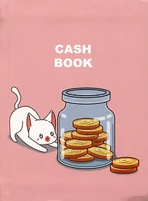 Купить Записная книжка А6 96л "Cash-book 4" интегр.переплет, мат.ламинация, выб.УФ-лак — Фото №1