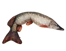 Купить Подушка декоративная антистресс Щука (84х25) (АН2025-23) — Фото №1