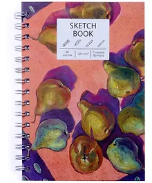 Купить Скетчбук А5 100л "SKETCHBOOK. Натюрморт (Эксклюзив)" 120г/м2, тв. обложка, евроспираль, — Фото №1
