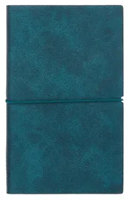 Купить Ежедневник недат. А6+ 122x193 мм 120л "Наппа металлик" зеленый, кожзам, мягк.переплет, застёжка-резинка,офсет, ляссе — Фото №1