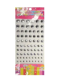 Купить Стразы кристаллы, белые, микс размеров — Фото №1