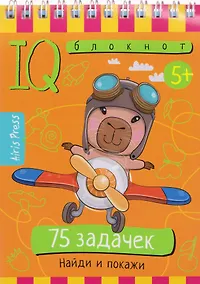 Купить Умный блокнот. 75 задачек. Найди и покажи 5+ — Фото №1