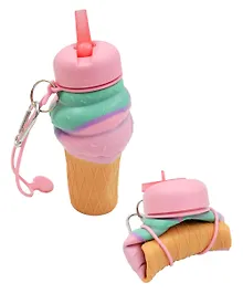 Купить Бутылка складная Мороженое (силикон) (450мл) (12-34435-202405-B20) — Фото №1