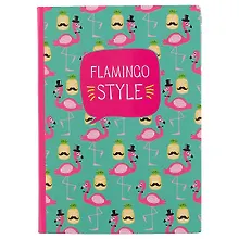 Купить Блокнот «Flamingo style», 192 страницы, А5 — Фото №1