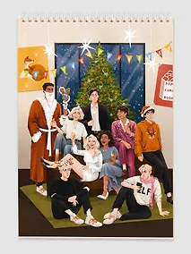 Купить В КЛЕТКУ Блокнот "Happy New Tear" — Фото №1