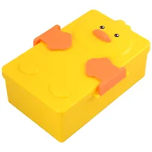 Купить Ланч-бокс Цыпленок 800мл (прямоугольный) (пластик) (18,5х12,5) — Фото №1