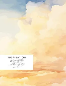 Купить Ежедневник недат. А6 128л "МЕЧТЫ. О полете" интегр.переплет, ламинация Soft Touch, печ.1кр, офсет — Фото №1