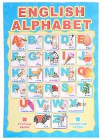 Купить Плакат А-3 Английский Алфавит — Фото №1