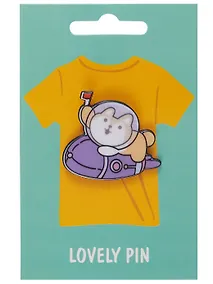 Купить Значок Корги в космосе (акрил) — Фото №1