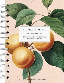 Купить Тетрадь в клетку Be Smart, "Flora. Персики", 120 листов — Фото №1