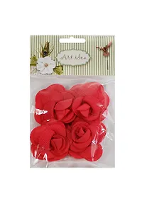 Купить Набор д/творчества Набор бант-роза темно-розовый 5см 4шт (A-1-2) — Фото №1