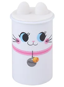 Купить Точилка 2 отверстия, с контейнером "Котик", в ассортименте — Фото №1