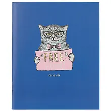 Купить Тетрадь общая в клетку BLUE, А5, 48 листов, дизайн 3 — Фото №1