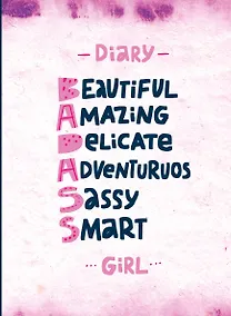 Купить Книга для записей А5 56 лин "Блокнот дерзкой девчонки. Badass girl" блок с цитатами и иллюстрациями — Фото №1