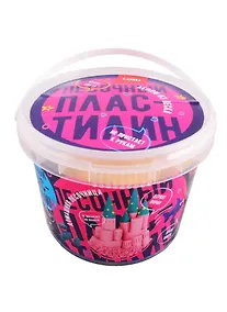 Купить Пластилин песочный LORI Синий 500 гр., формочки — Фото №1