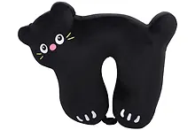 Купить Подголовник с кнопкой Котик (текстиль) (30х30) (12-35011-202509-NI-101) — Фото №1