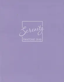 Купить Книга для записей А5+ 96л кл. "Serenity" интеграл.перепл., матов.ламин., выб.лак. — Фото №1