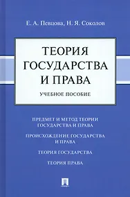 Купить Теория государства и права: учебное пособие — Фото №1