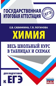 Купить ЕГЭ. Химия. Весь школьный курс в таблицах и схемах для подготовки к единому государственному экзамену — Фото №1