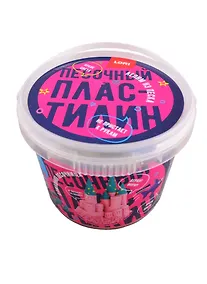 Купить Пластилин песочный LORI Красный 500 гр., формочки — Фото №1