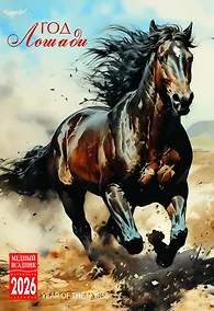 Купить Календарь 2026г 230*335 "Год лошади" настенный, на спирали — Фото №1