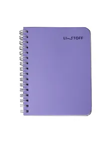 Купить Записная книжка А6 80л кл. "Serenity" пласт.обл., спираль — Фото №1