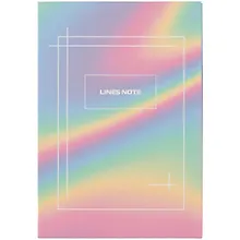 Купить Записная книжка А6+ 64л лин. "Elements. 2" интегр.переплет, ламинация soft-touch — Фото №1