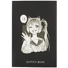 Купить Скетчбук Аниме Девушка с ушками (Сёдзё) (124л) (14,5х21) — Фото №1