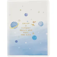 Купить Записная книжка А7 100л лин. "Space" ПВХ-обл., ассорти — Фото №1