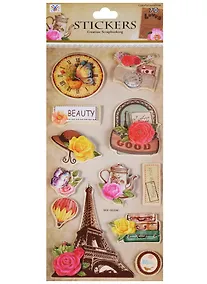 Купить Наклейки 3D Париж 2, 2510-6 — Фото №1