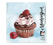 Купить Скетчбук для маркеров "ДЕСЕРТ", 19.5 х 19.5 см, 40 листов — Фото №1