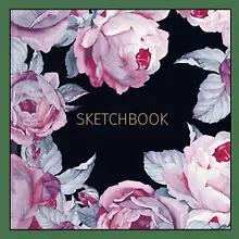 Купить Альбом для рисования (170*170) 40л. Be Smart Bloom мягкий переплет, розовый, склейка 120 г/м2 — Фото №1