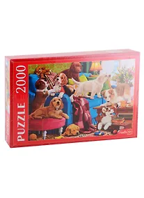 Купить Пазл 2000 эл. Игривые щенки Ф2000-3699 — Фото №1
