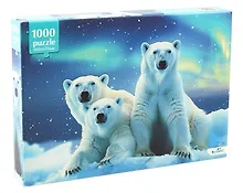 Купить Пазл 1000 элементов "Мишки на севере" 48х67 см — Фото №1