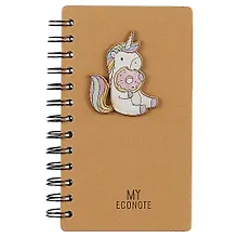 Купить Записная книжка «My econote. Единорог с пончиком», 200 страниц — Фото №1