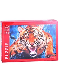 Купить Пазл 500 Грозный тигр (П500-6989) — Фото №1