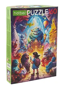 Купить Пазл 160 элементов "Монстрики" для детей 22х33см — Фото №1