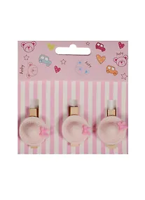 Купить Набор прищепок декоративных, 3 шт, полистоун,шляпа розовая — Фото №1