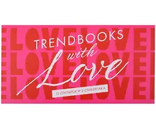 Купить Конверт с набором открыток и стикерпаков Trendbooks with love по романам "Академия весны", "Дом Грозы", " 48 минут. Пепел и Осколки", "Лавандовая ветвь". — Фото №1
