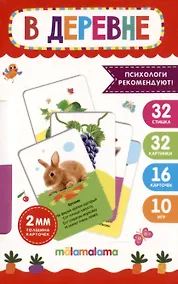 Купить Умные карточки. В деревне. 16 карт. — Фото №1