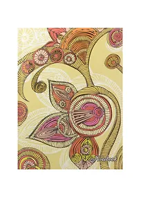 Купить Записная книжка А6 96л кл. "Valentino. Магия цветов" 7БЦ, мат.ламинация "мокрый шелк", выб.лак, тисн.фольгой, Listoff — Фото №1