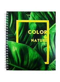 Купить Тетрадь в клетку Unnika, "Природа и цвет", 80 листов, в ассортименте — Фото №1